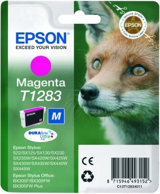 Tinta Original Epson T1283 Magenta C13t12834011 3.5ml