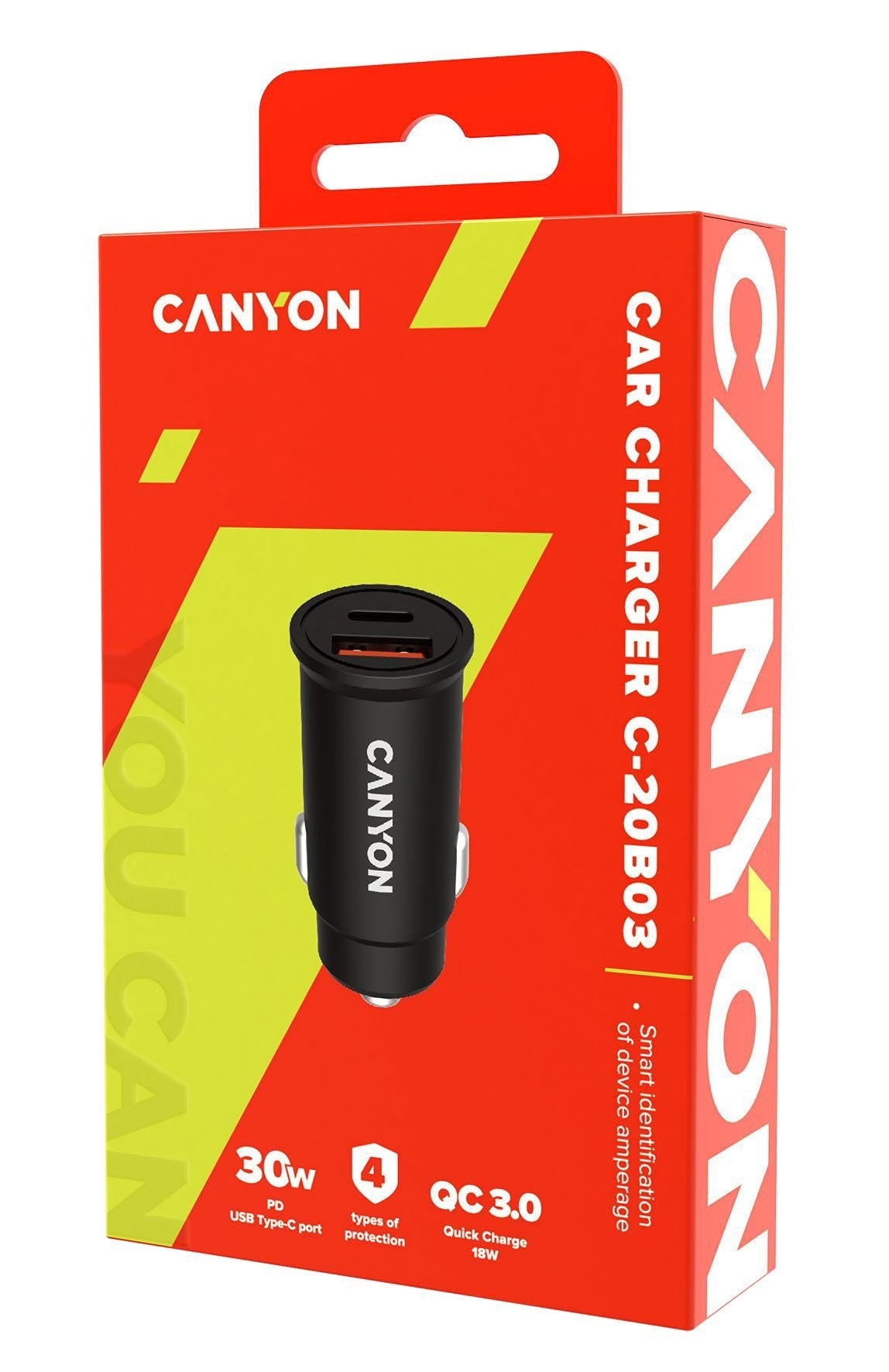 Cargador 2xusb Coche Canyon 30w