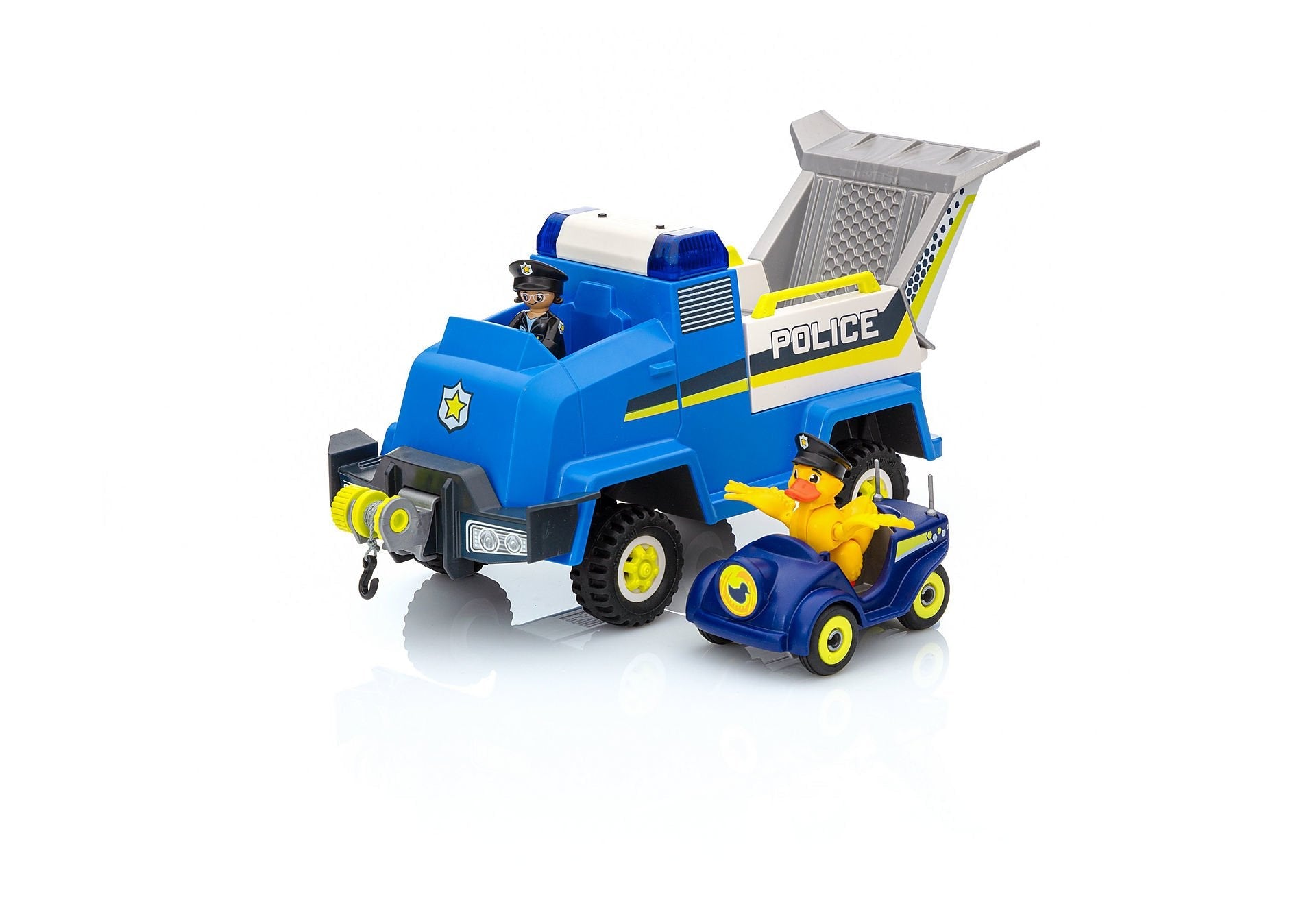 Playmobil 70915 Duck On Call Vehiculo De Emergencia De La Policia