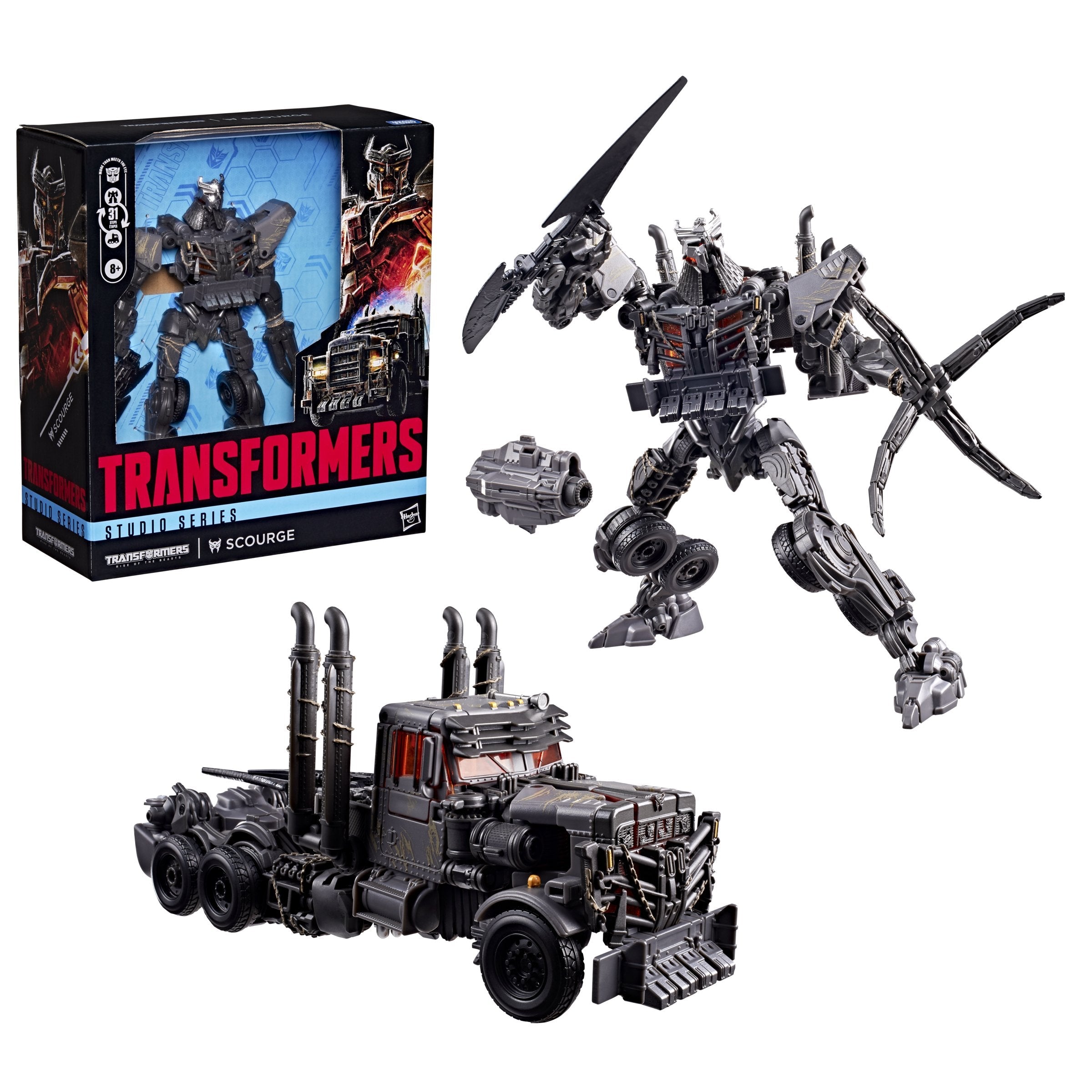 Figura Scourge Transformers Rise Of The Beasts - Transformers Studio Series 21.5cm