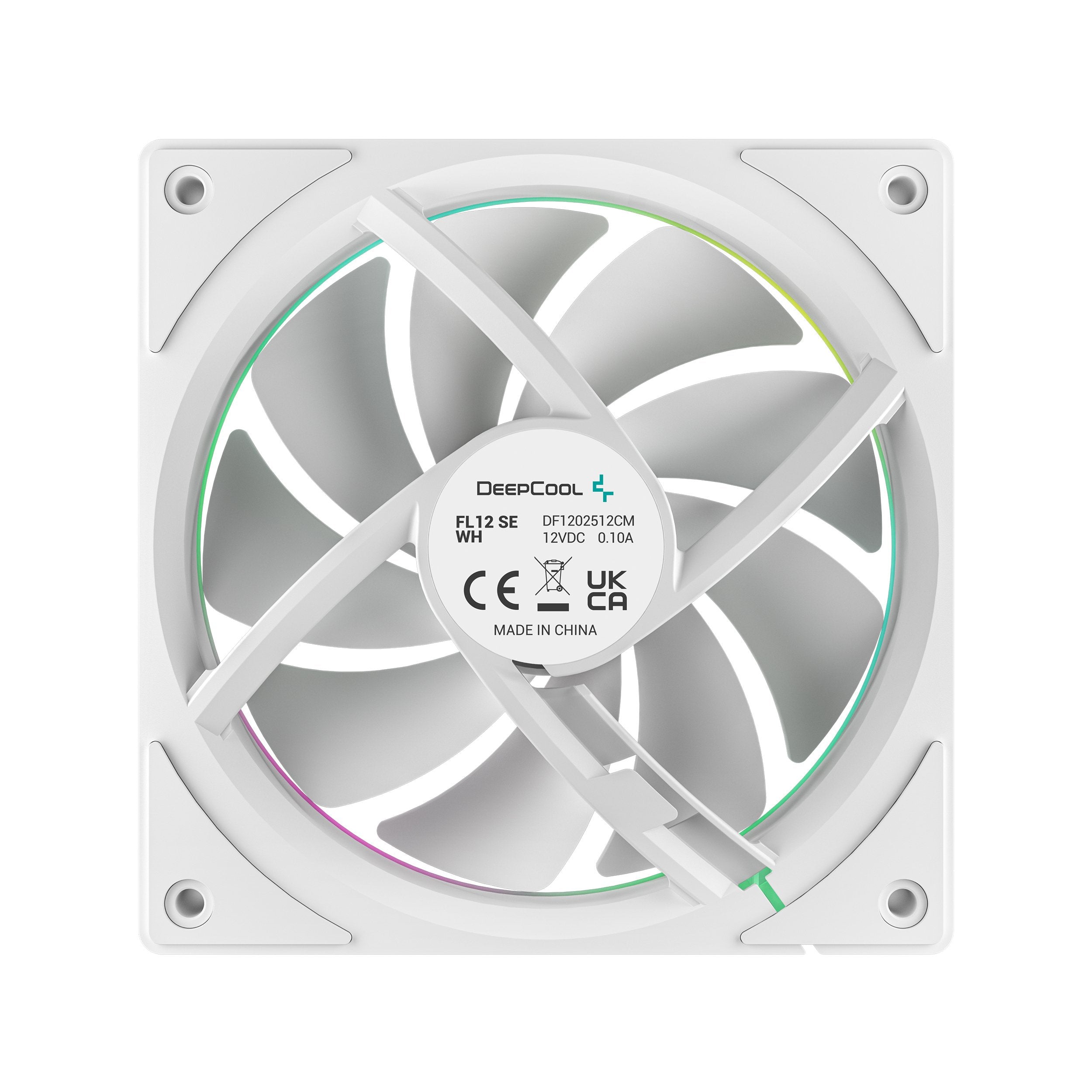 EAN 6933412785323 - DeepCool FL12 SE WH 3-in-1 Carcasa del ordenador Ventilador 12 cm Blanco 3 pieza(s) imagen 4