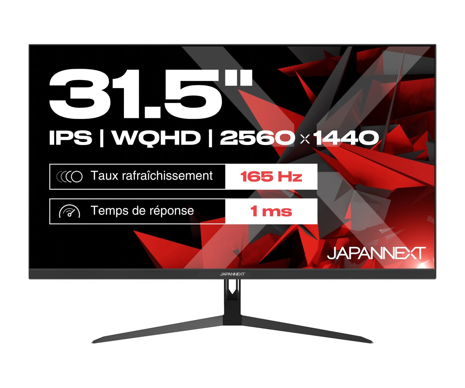 EAN 4589511188774 - JAPANNEXT JN-IPS315WQHD165F pantalla para PC 80 cm (31.5") 2560 x 1440 Pixeles Wide Quad HD LCD Negro imagen 1