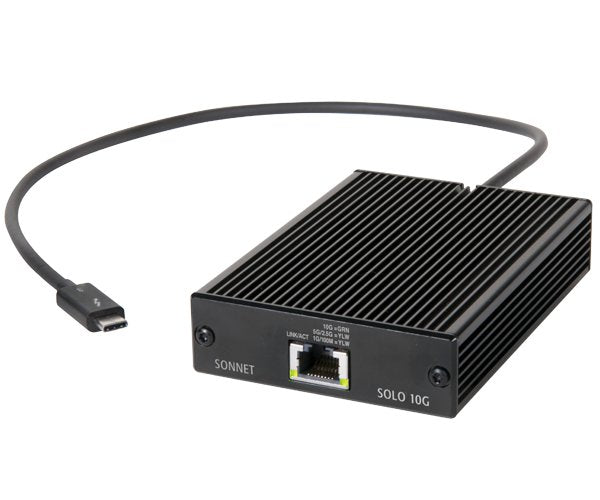 Adaptador Lan Sonnet Solo 10g Tb3 A 10gb Base-T,