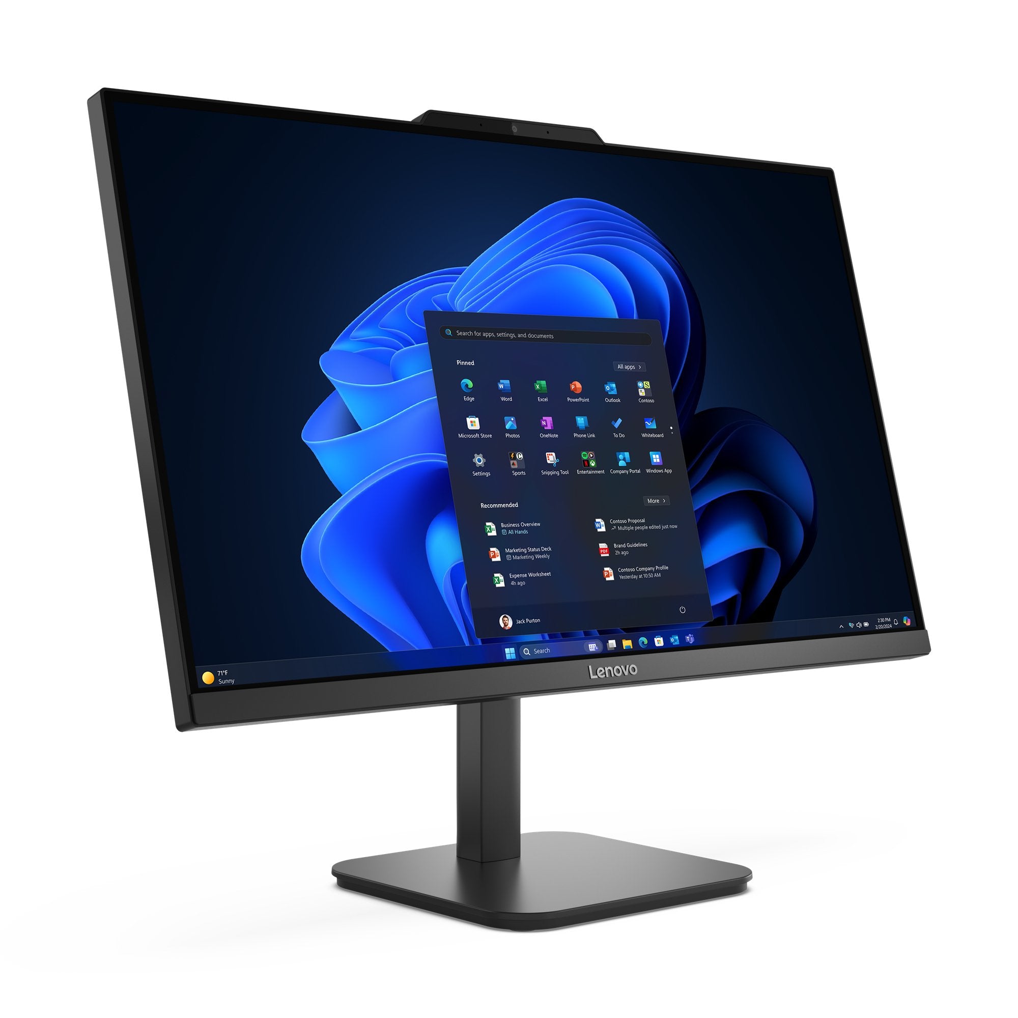 EAN 0198155401459 - Lenovo V100 Intel® N N100 60,5 cm (23.8") 1920 x 1080 Pixeles PC todo en uno 8 GB DDR4-SDRAM 512 GB SSD W imagen 4