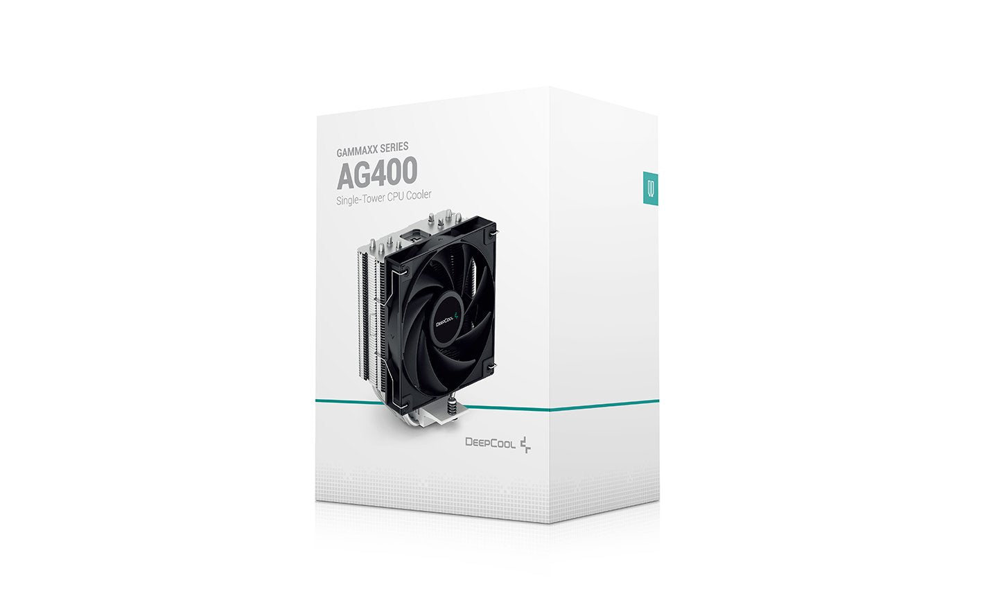 EAN 6933412727590 - DeepCool AG400 Procesador Refrigerador de aire 12 cm Aluminio, Negro 1 pieza(s) imagen 10