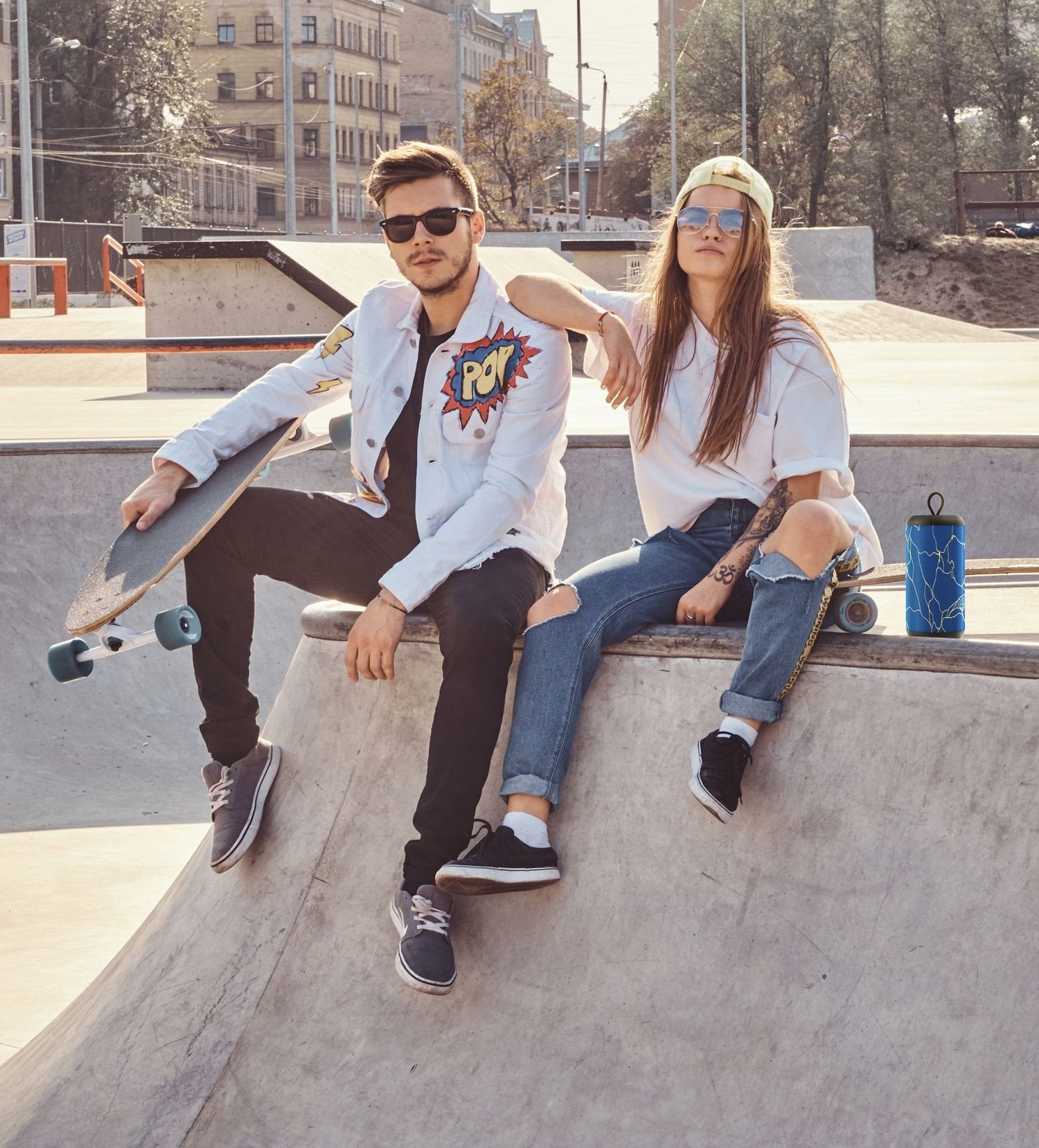 Music Sound 8018080483707 Altavoz Monofónico Portátil Azul 5 W