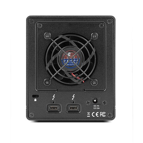 Owc Thunderbay 4 Mini, Caja Para Unidades (Negro, Gabinete Thunderbolt 3 Para Hdd/Ssd De 4 Unidades De Calidad Profesional)