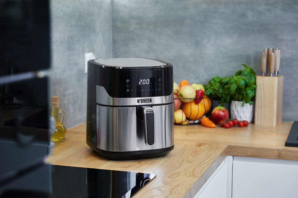 EAN 5902221623356 - Noveen AF550 Sencillo 6,5 L Independiente 1600 W Freidora de aire caliente Negro imagen 10
