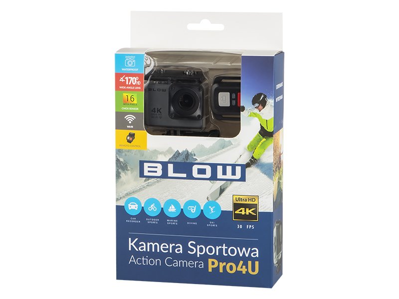 EAN 5900804106685 - BLOW 78-538# cámara para deporte de acción 16 MP 4K Ultra HD CMOS Wifi 58 g imagen 4