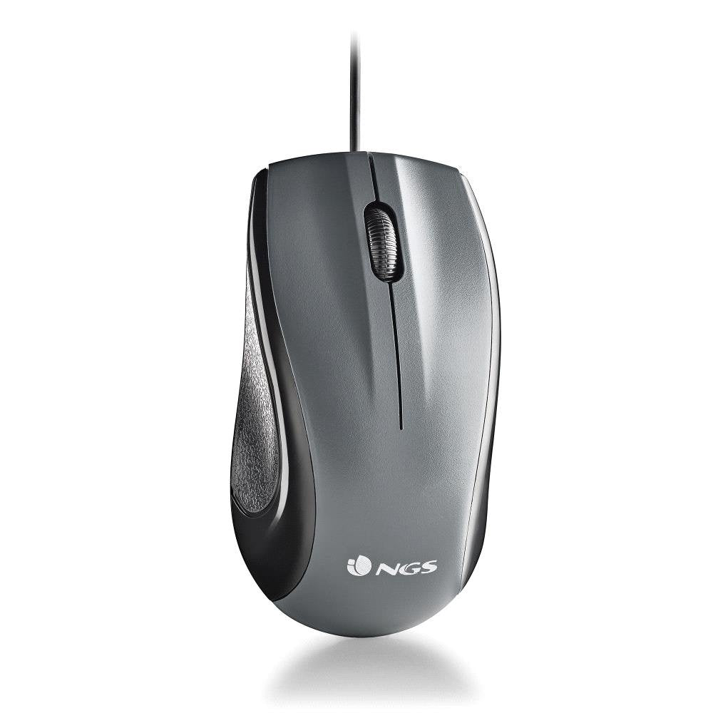 EAN 8435430624311 - NGS MUSK ratón Universal Ambidextro USB tipo A Laser 1200 DPI imagen 1