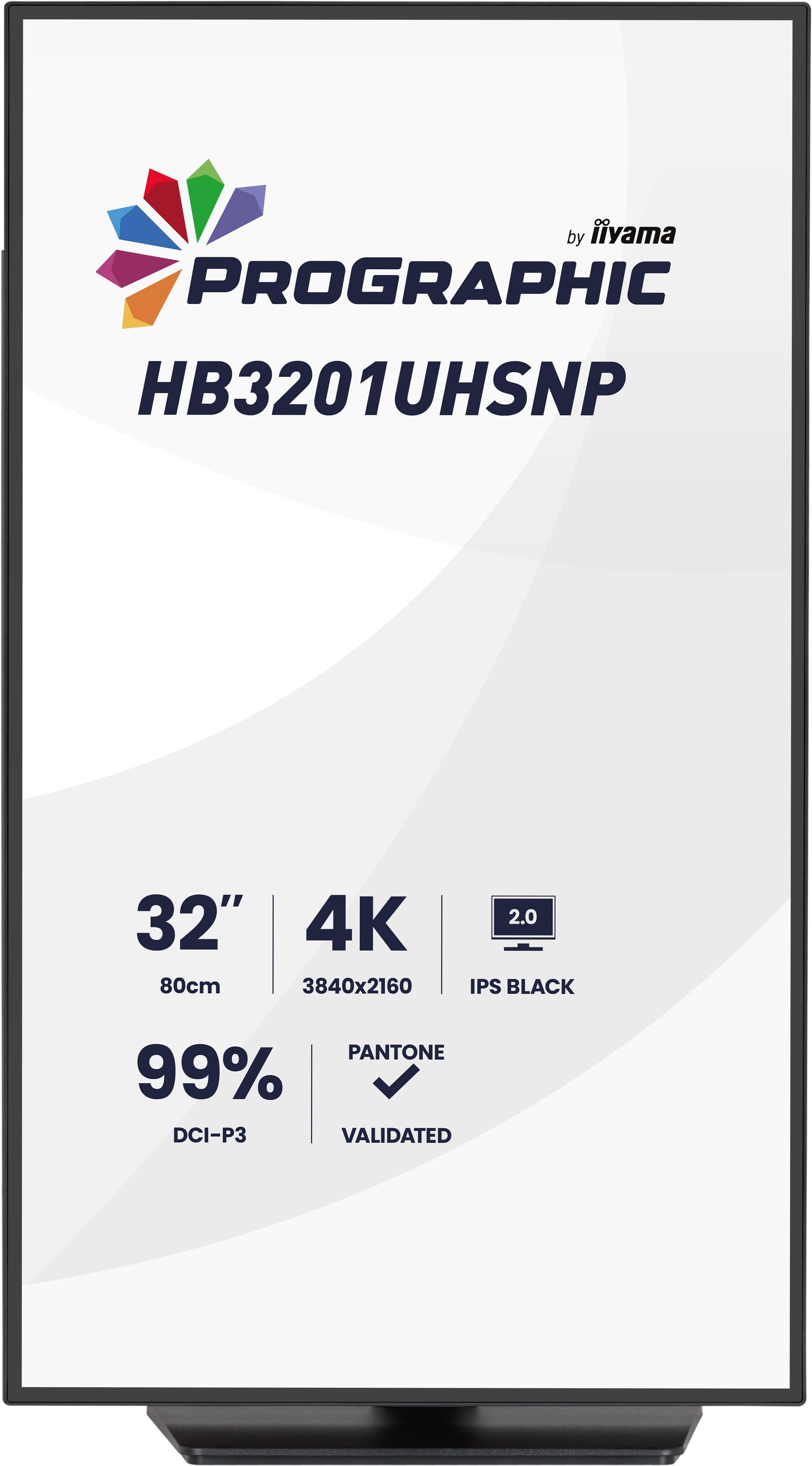 Monitor Iiyama 32" Hb3201uhsnp-B1 16:9 Hdmi+Dp+Usb-C 4k