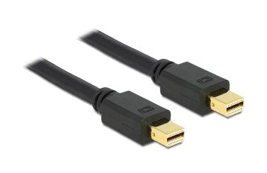 Delock 83472 Cable Mini Displayport M/M 0,5 M Negro