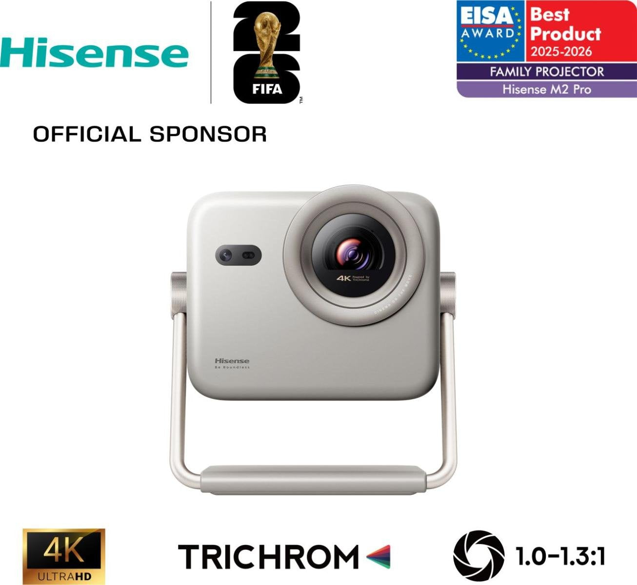 EAN 6942351423036 - Hisense M2 Pro UHD 4K (3840x2160) 3D Gris imagen 1