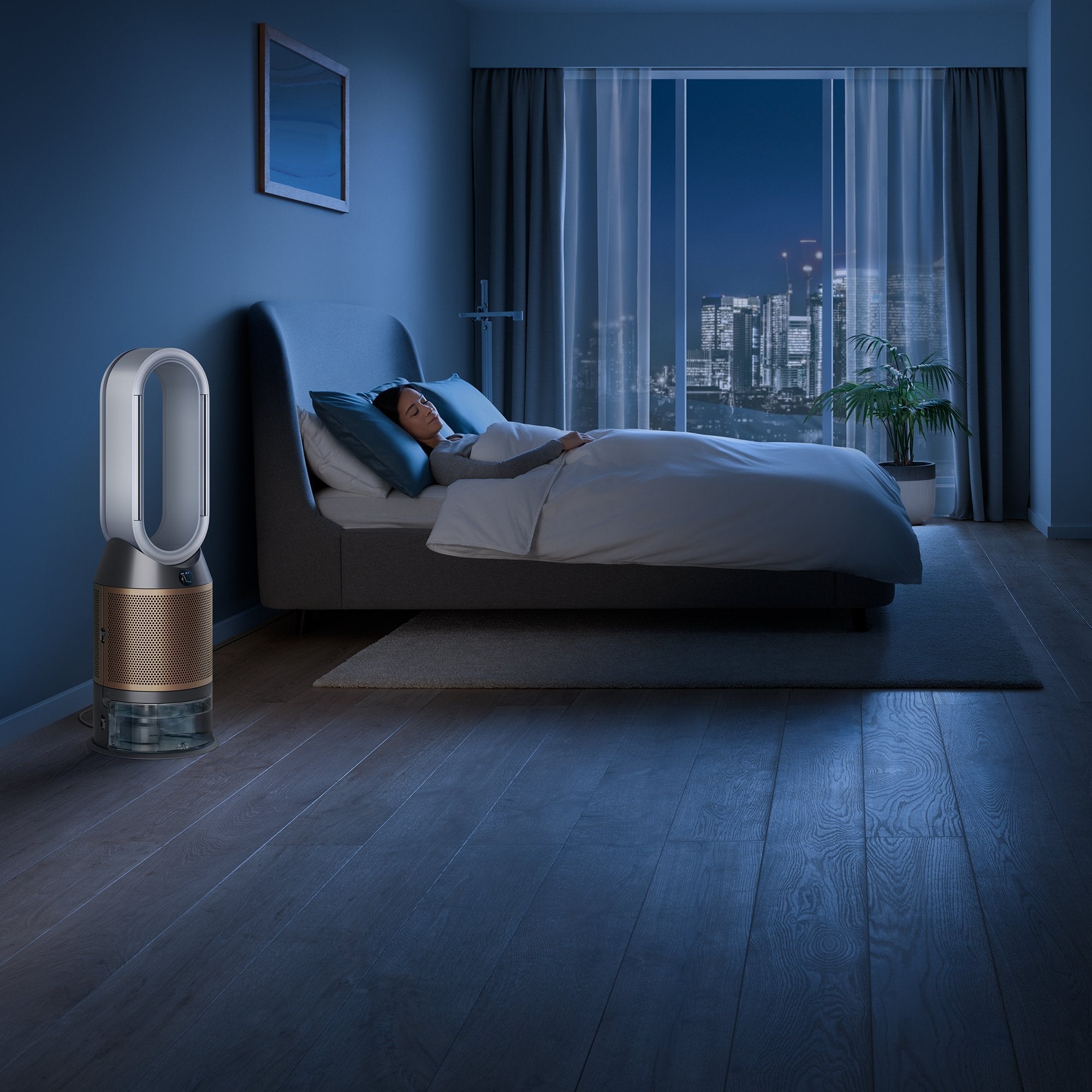 Dyson Purifier Humidify+Cool Formaldehyde 62,4 Db 40 W Blanco, Oro