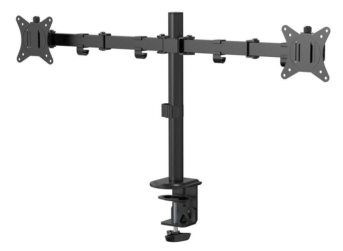 Dual Office Monitor Desk Mount Quick Release Vesa