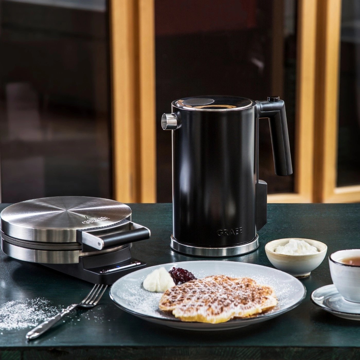 Graef Wa 80 Gofrera 5 Barquillo(S) 850 W Acero Inoxidable