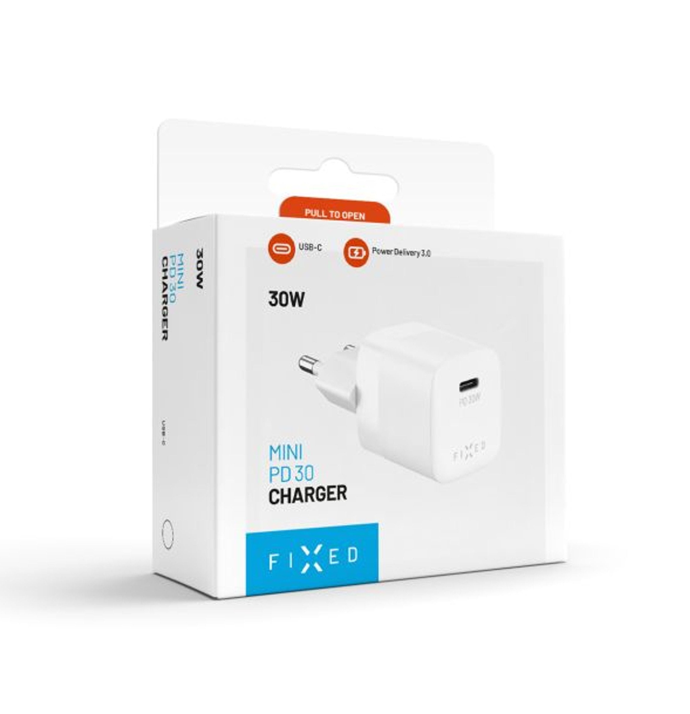 EAN 8591680139262 - FIXED FIXC30M-C-WH cargador de dispositivo móvil Portátil, Smartphone, Tableta Blanco Corriente alterna C imagen 6