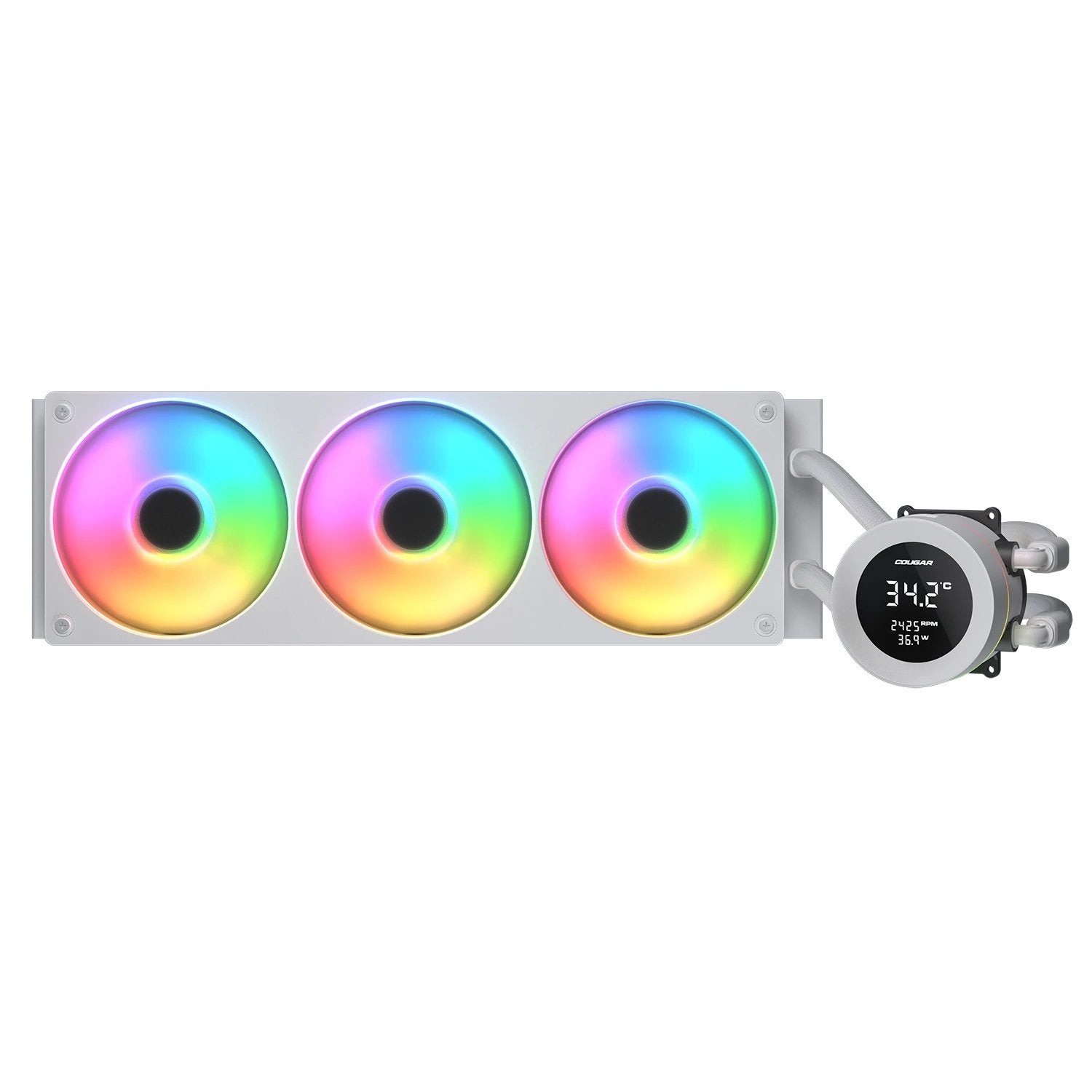 EAN 4710483779954 - COUGAR CGR-PSDVARGB-W-360 Procesador Sistema de refrigeración líquida todo en uno 12 cm Blanco imagen 1