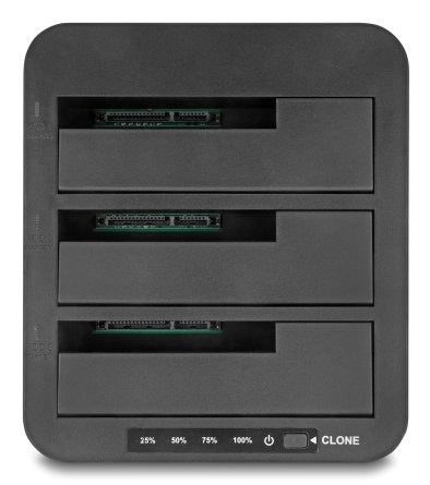 Delock Usb Dockingstation Para 3 X Sata Hdd / Ssd Con 1:2 Klon Funktion