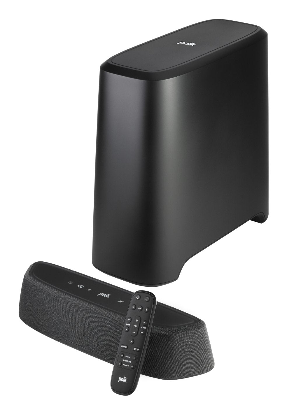 Polk Magnifi Mini Ax Black / Barra De Sonido Con Subwoofer 2.1ch