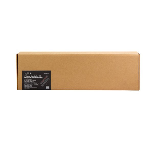 EAN 4052792070361 - LogiLink PDU8D01 limitador de tensión Negro 8 salidas AC 230 V 2 m imagen 6