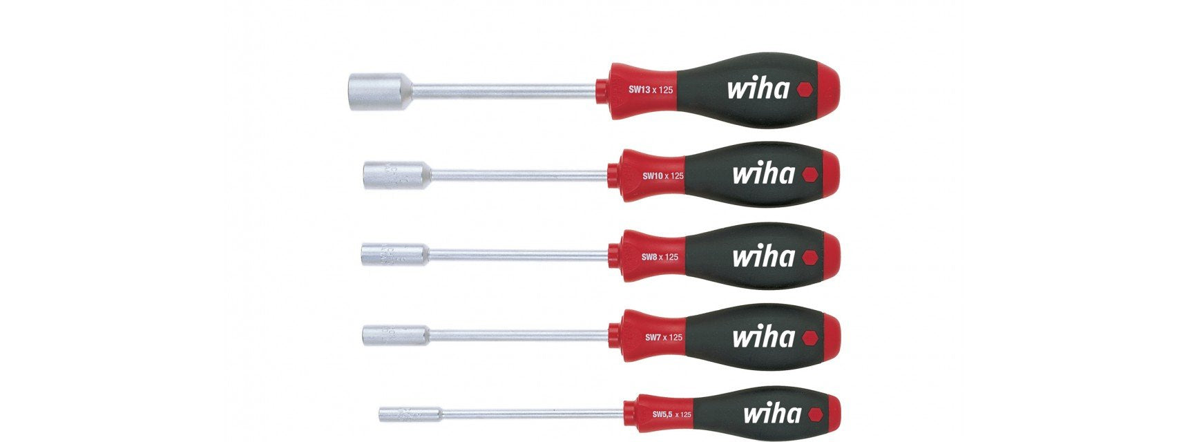 Wiha Wiha Wh-01034 Kit De Destornilladores Para Llaves De Tubo Softfinish, 5 Piezas