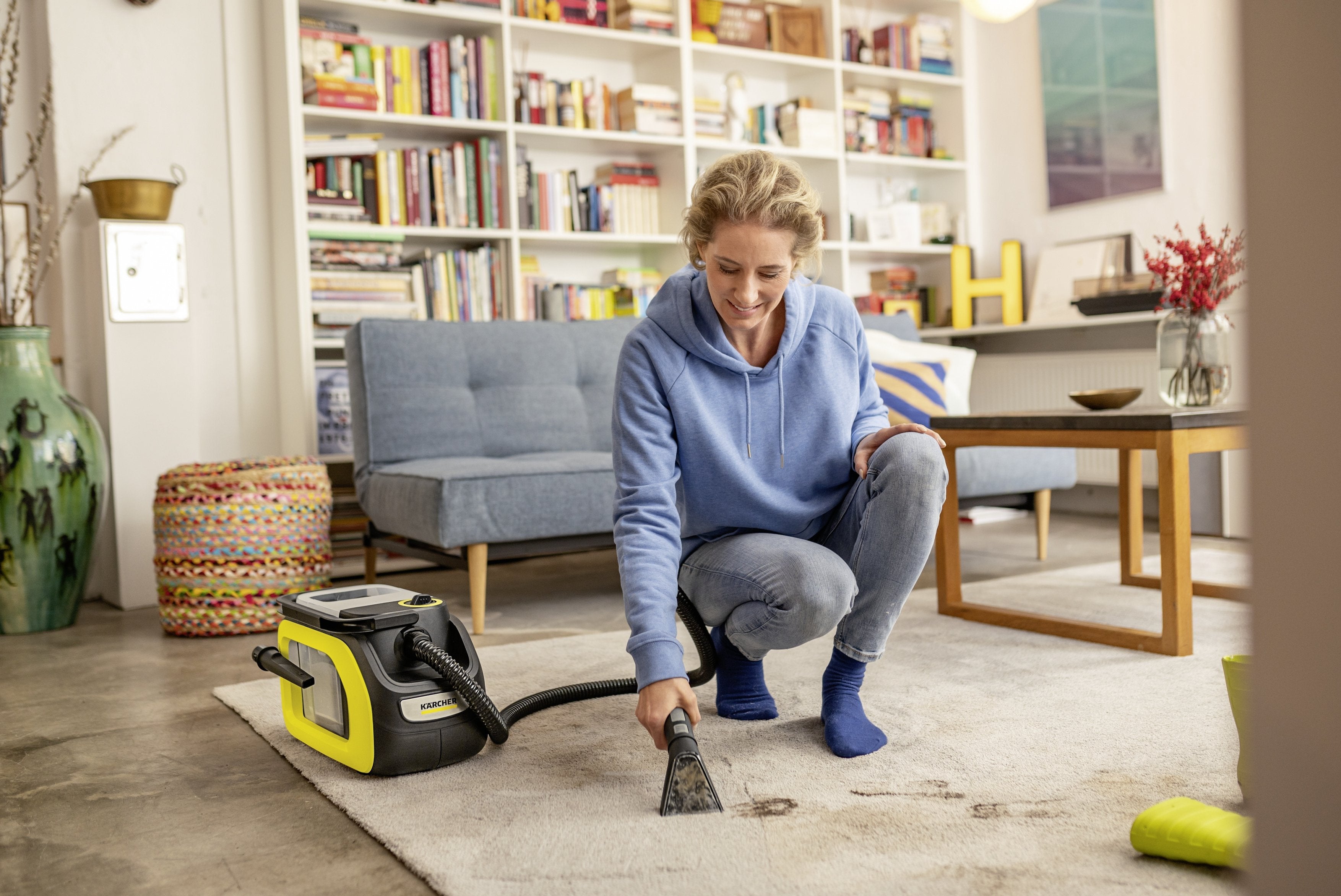 EAN 4066529006097 - Kärcher SE 3-18 Compact Battery Set 1,2 L Aspiradora de tambor Húmedo 184 W Sin bolsa imagen 11