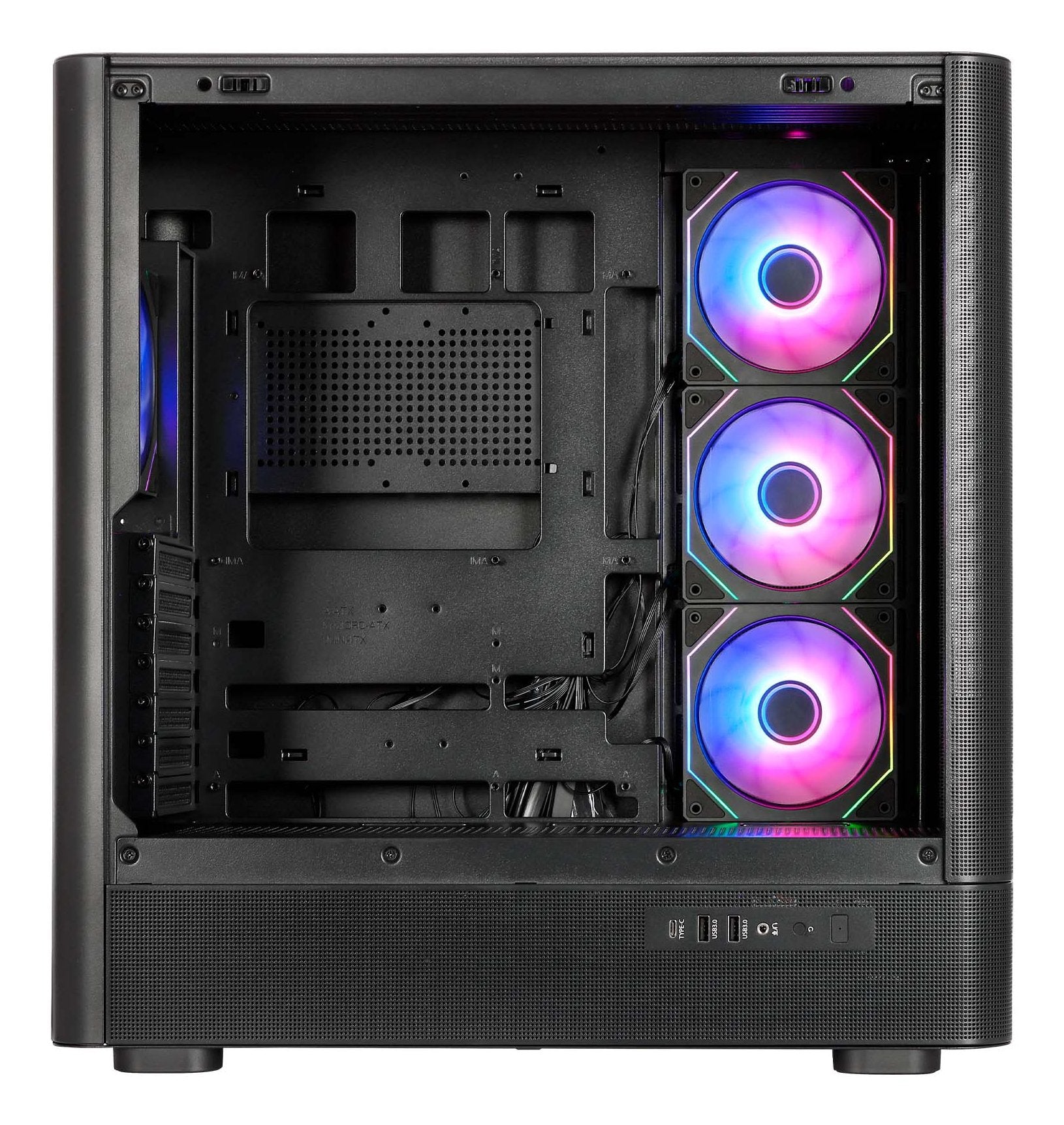 EAN 8436617921230 - ABYSM AB123801 carcasa de ordenador Escritorio Negro imagen 4