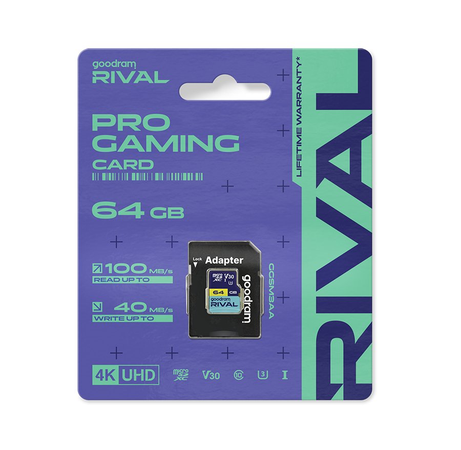 EAN 5908267914717 - Goodram microSDXC 64GB V30 UHS I U3 RIVAL + adapter Clase 10 imagen 20
