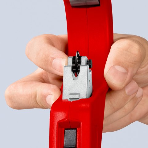 Knipex Cortatubos Tubix Xl Rojo, Ø 6 - 76mm 90 31 03 Bk