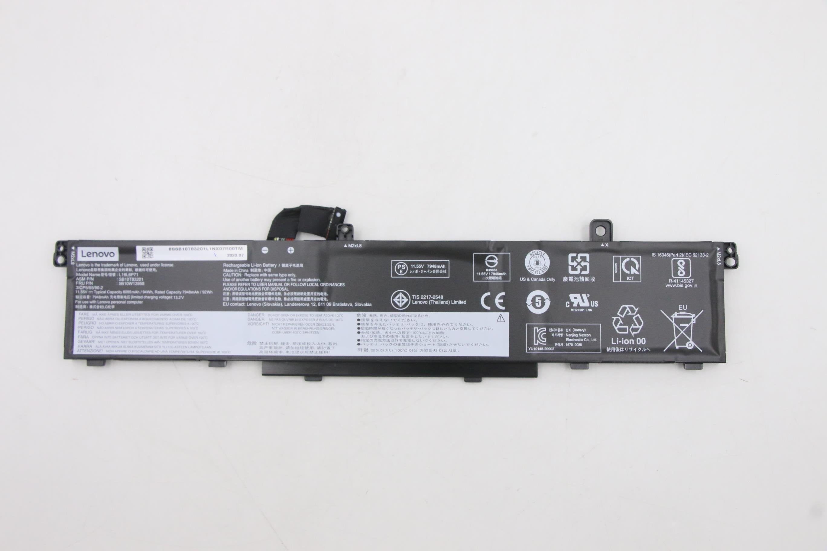 Internal,6c,93.5wh,Liion,Lgc - Warranty: 3m