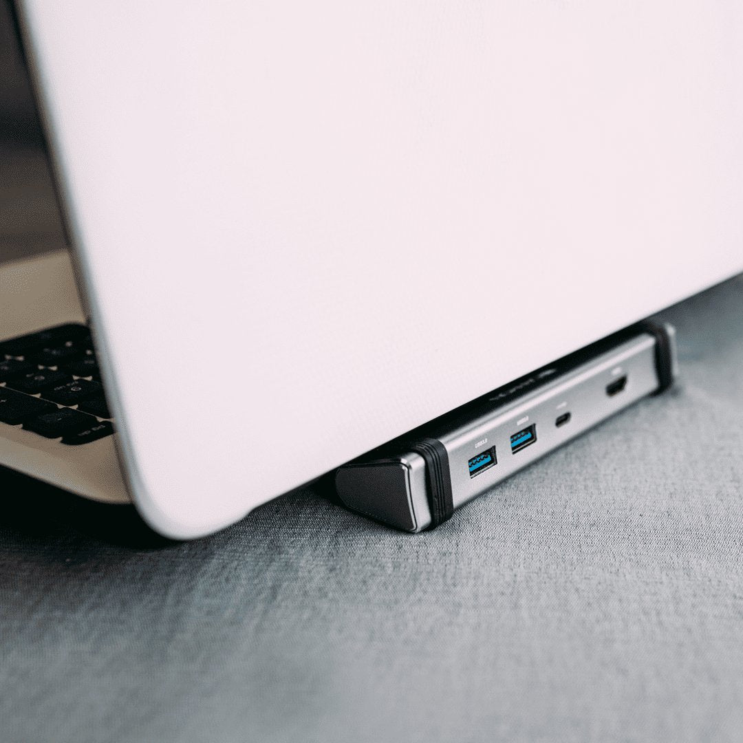 Hub 4 Puertos Usb-C Gris Canyon