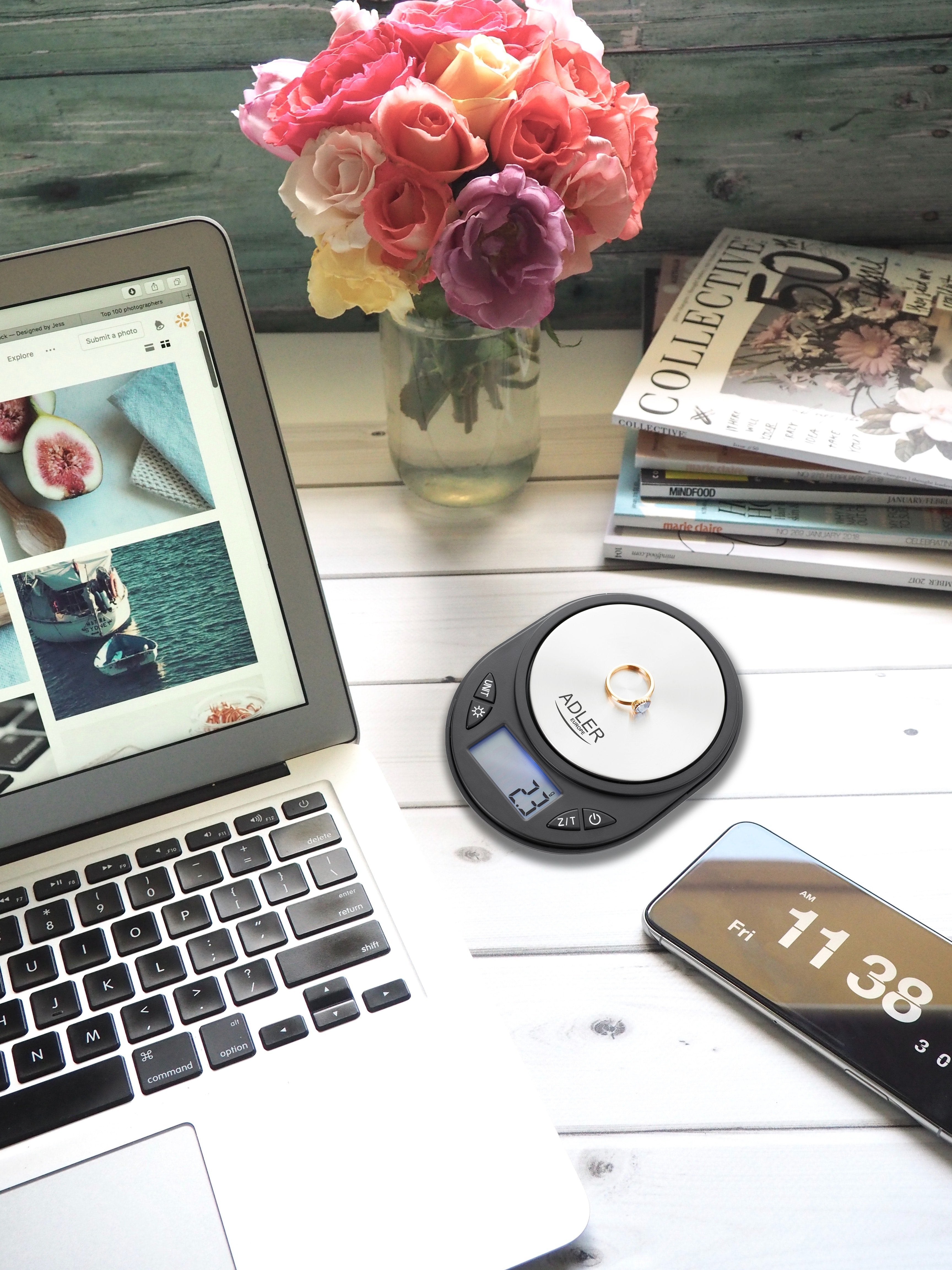 EAN 5902934830881 - Adler AD 3162 báscula de precisión Negro 750 g 0,1 g ct, dwt, g, gn, oz, ozt imagen 4