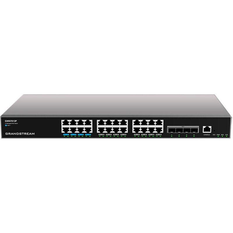 Grandstream Networks Gwn7813p Switch Gestionado L3 Gigabit Ethernet (10/100/1000) Energía Sobre Ethernet (Poe) Gris