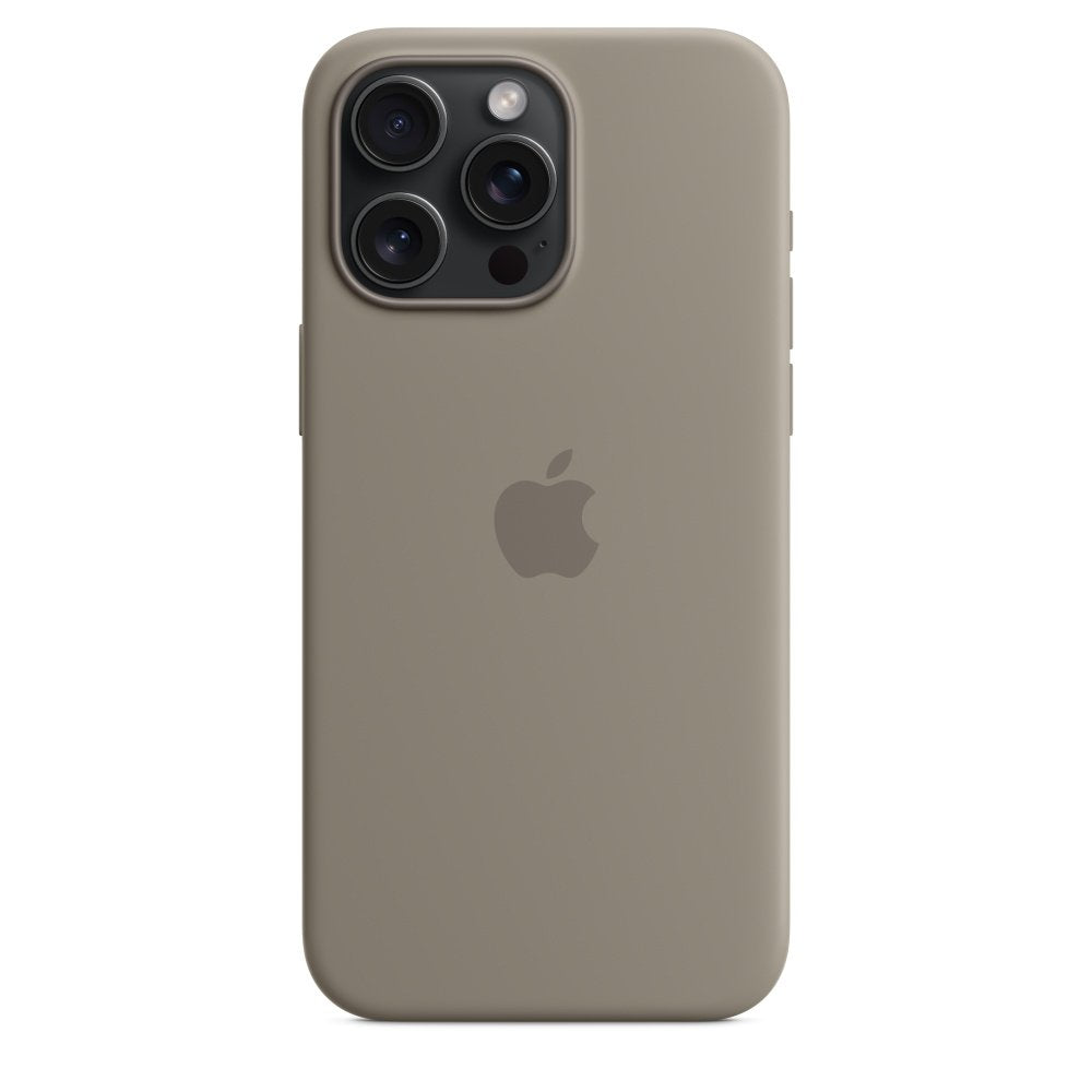 Iphone 15 Pro Max Silicone Case With Magsafe - Clay