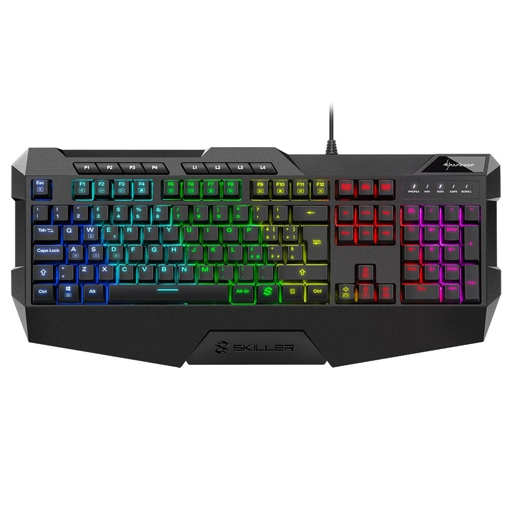 Teclado Gaming Sharkoon Sgk4 Rgb Usb Portugues