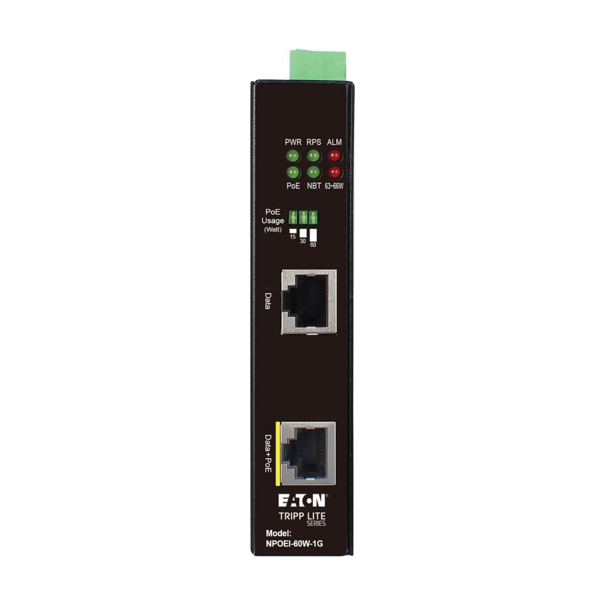 EAN 0037332265913 - Tripp Lite NPOEI-60W-1G adaptador e inyector de PoE Gigabit Ethernet imagen 2