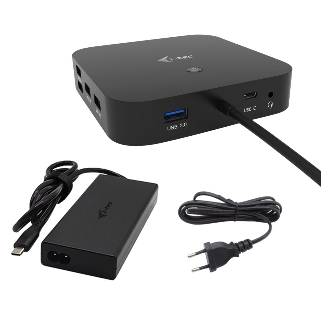 EAN 8595611706134 - i-tec C31TRI4KDPDPRO100 base para portátil y replicador de puertos Alámbrico USB 3.2 Gen 1 (3.1 Gen 1) Ty imagen 1