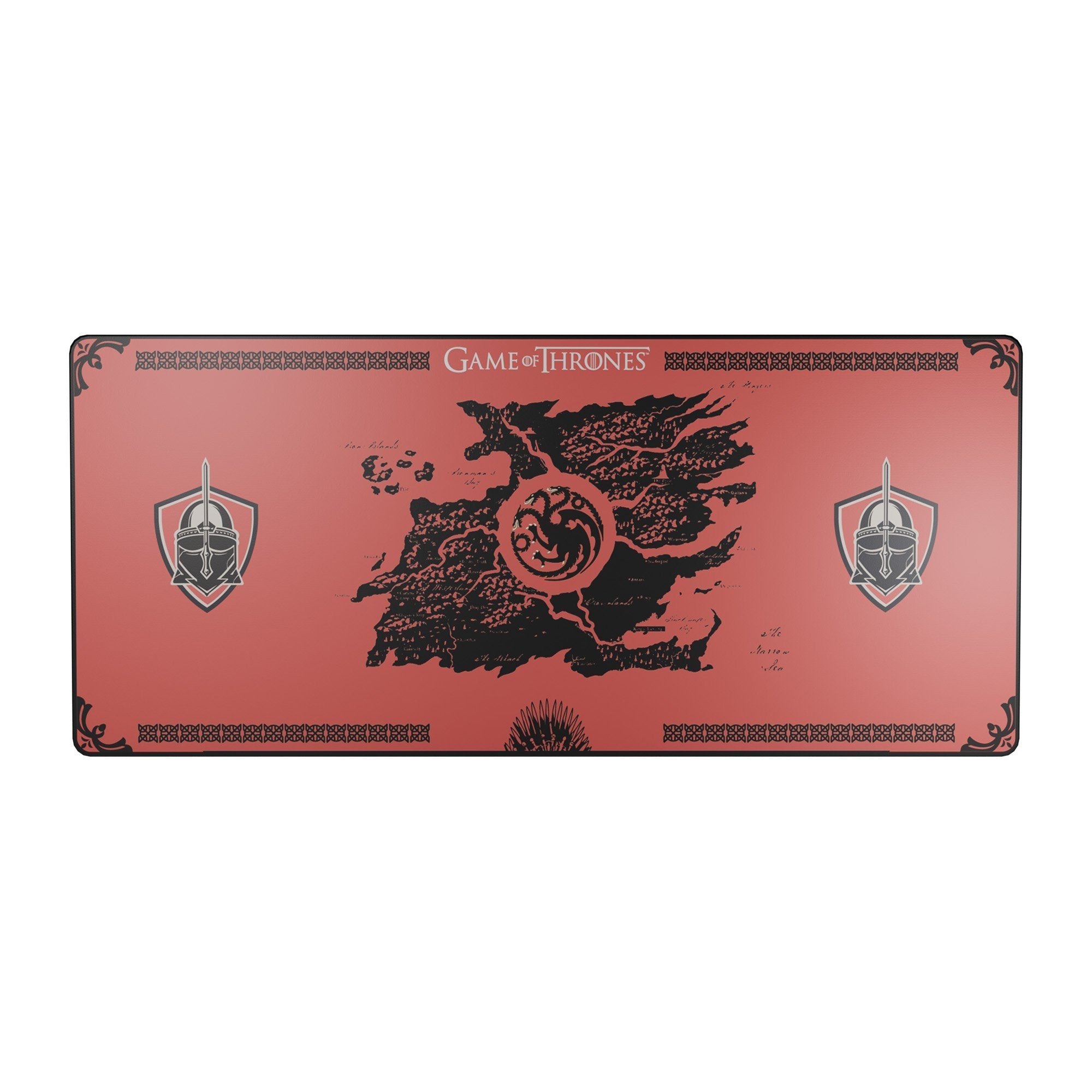 EAN 3760352731652 - Lexip HBO Game of Thrones Alfombrilla de ratón para juegos Negro, Rojo imagen 1