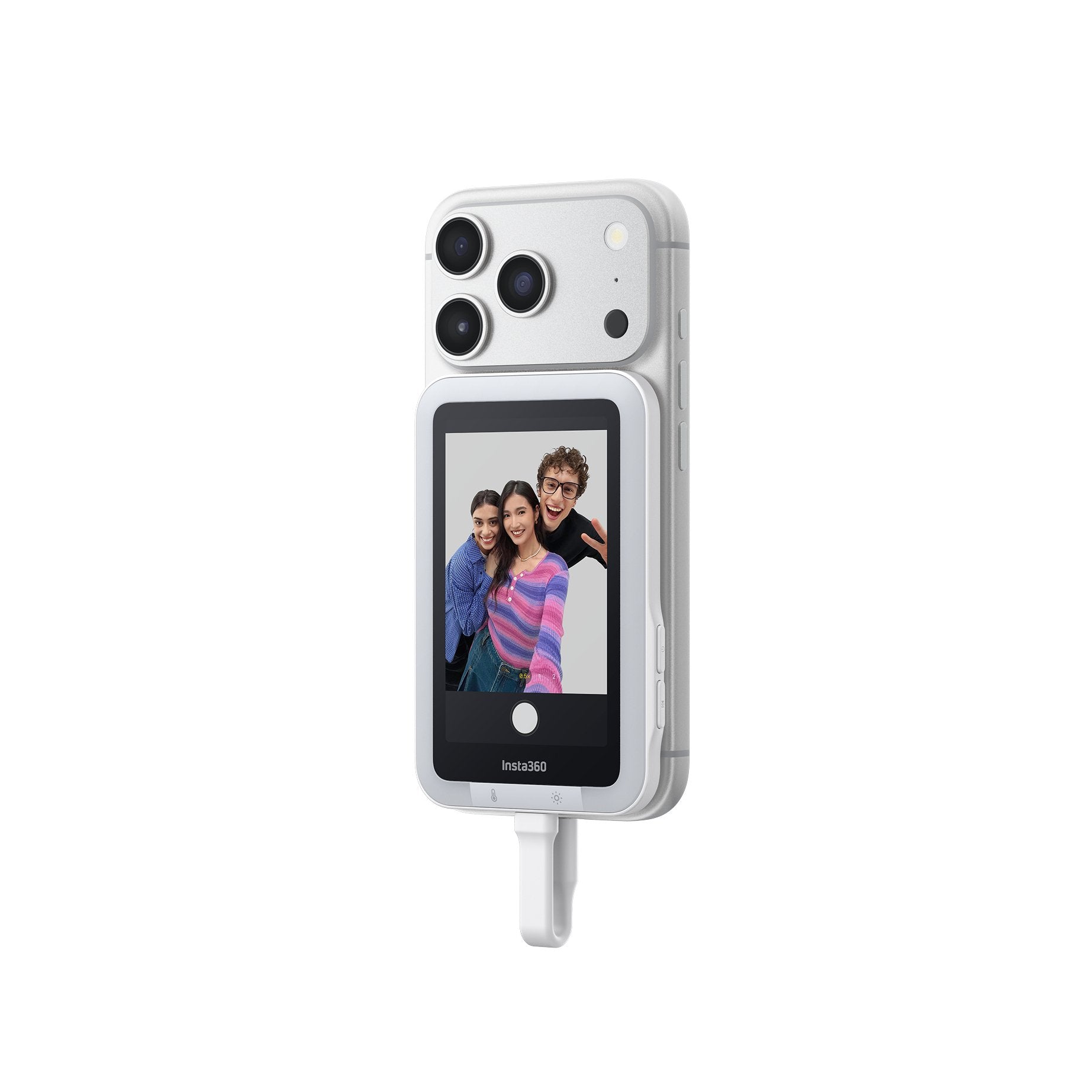 Insta360 Snap Selfie Screen Mit Licht