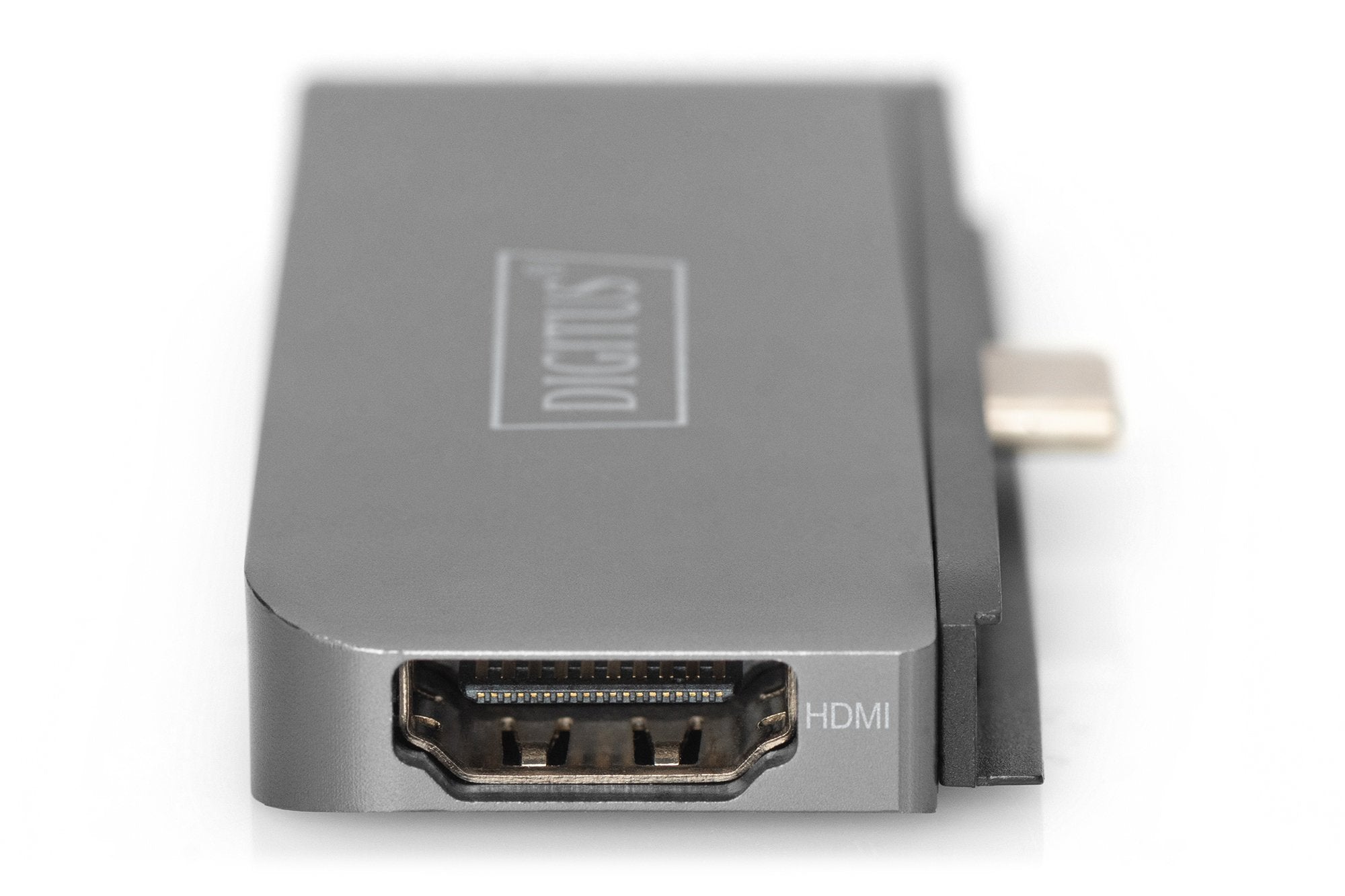 Docking Digitus Usb-C, 4 Puertos, 4k / 30hz Hdmi / Usb-4 / Pd / Audio