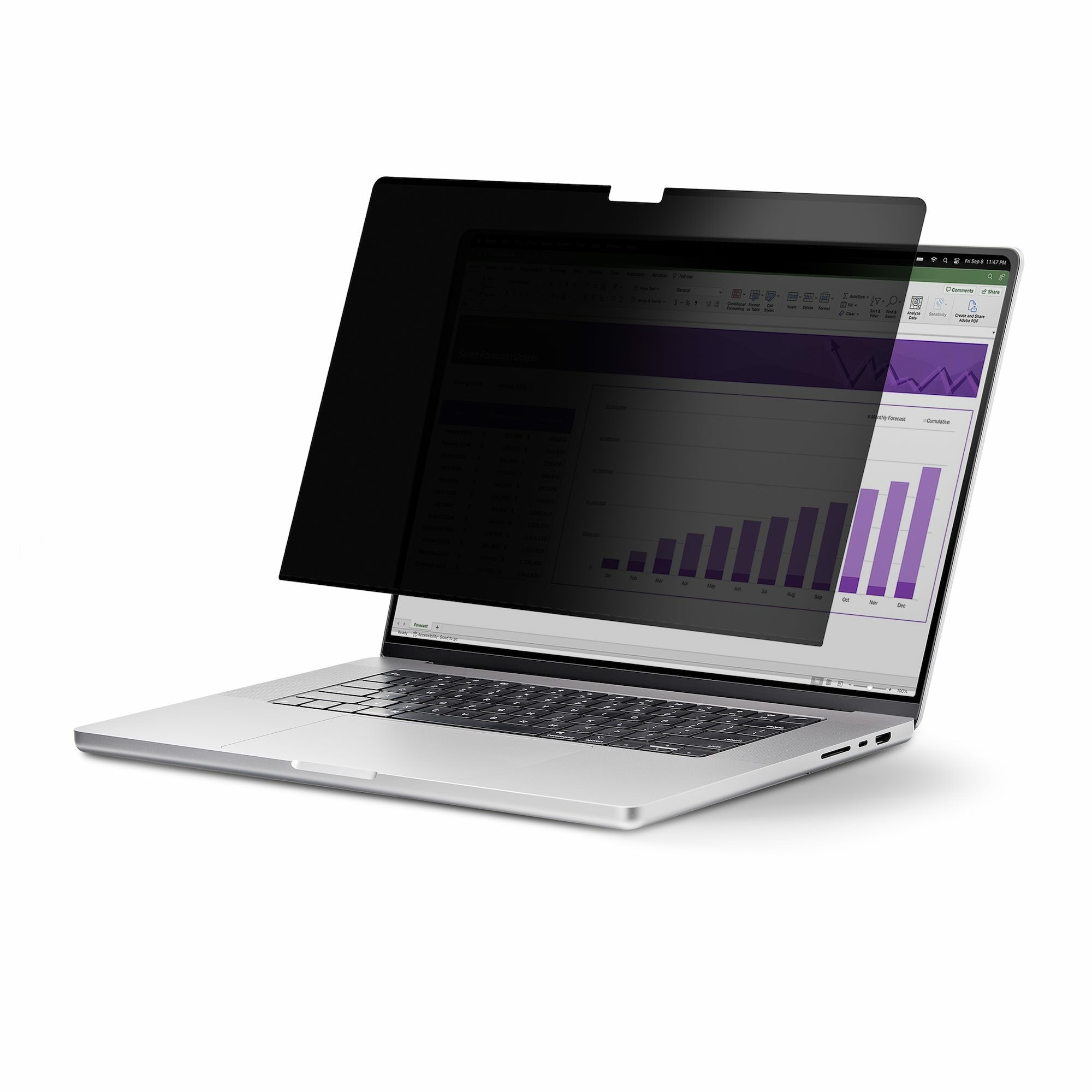 Startech.Com 13.3-Inch 16:10 Laptop Touch Privacy Screen Flip-Up Filtro De Privacidad Para Portátil 2 Sentidos Adhesivo Lengüetas De Bisagra Bisagras Abatibles 13.3" Transparente