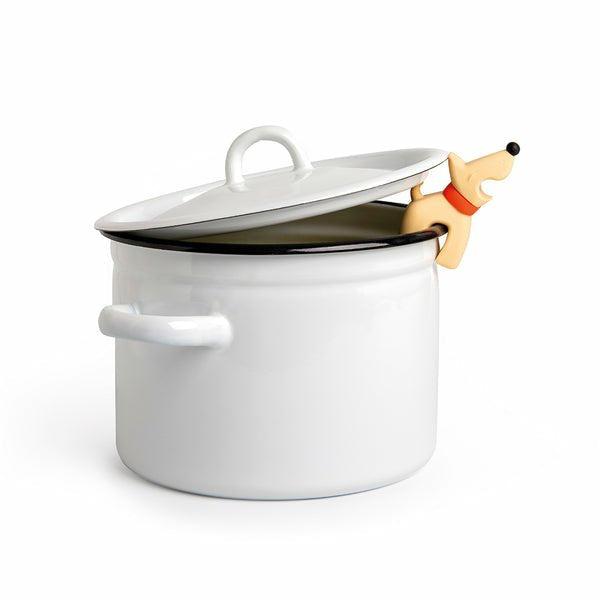 Ototo Buddy Sandstone Beige Spoon Holder & Steam Releaser