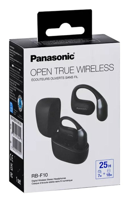 EAN 5025232974511 - Panasonic RB-F10DE Auriculares Inalámbrico De oreja abierta Llamadas/Música Bluetooth Negro imagen 6