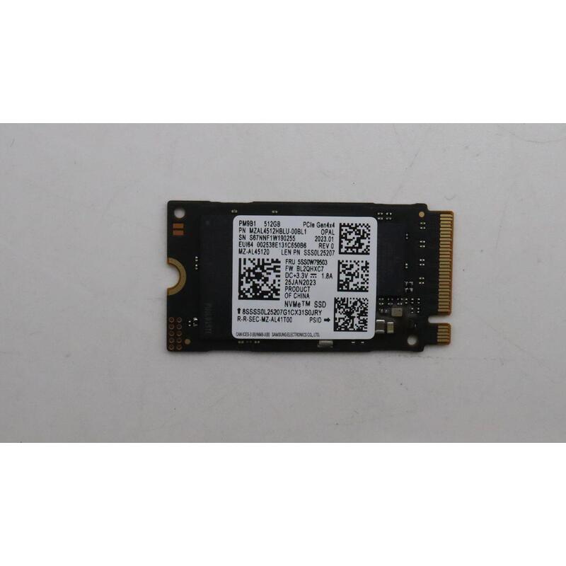 512gb M.2 2242 Pcie 4.0 Nvme Ssd With Opal Security