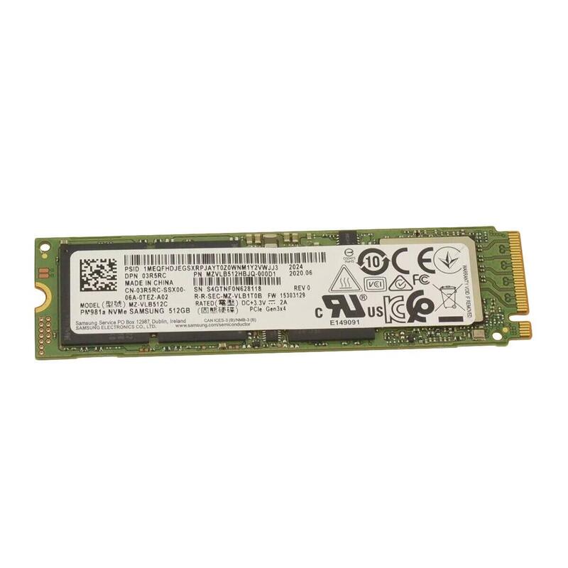 512gb, Ssd, Pcie-34, M.2, - Height 2.38mm - Warranty: 6m