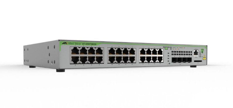 Allied Telesis At-Gs970m/18ps-50 Gestionado L3 Gigabit Ethernet (10/100/1000) 1u Gris