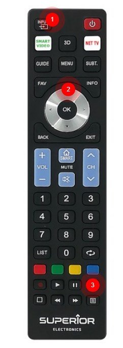 EAN 8054242080650 - Superior Electronics Ready5 Smart mando a distancia IR inalámbrico TV Botones imagen 1