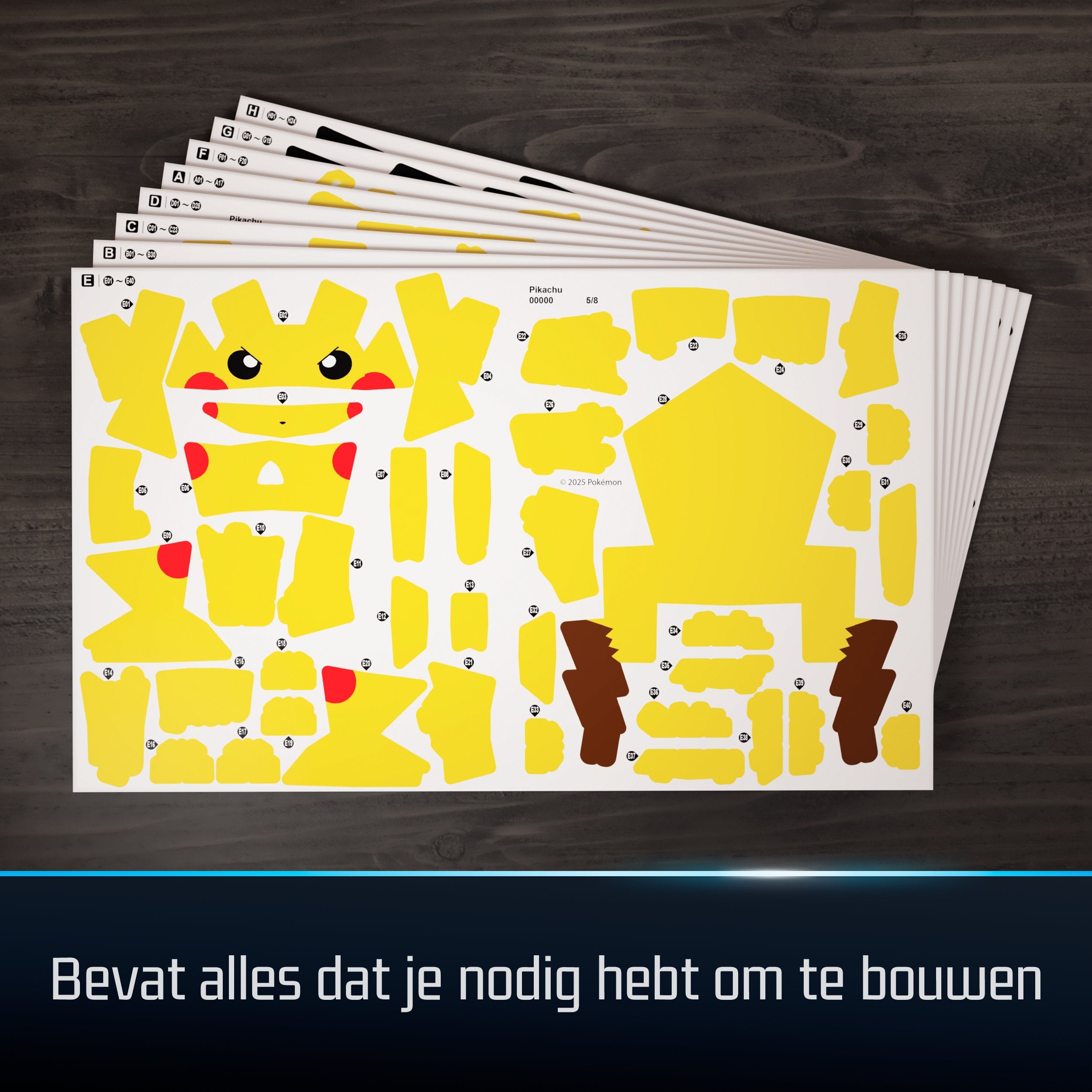 EAN 0681147098091 - 4D Build FDP FAP Pokemon Pikachu GML Puzle 3D 201 pieza(s) Dibujos imagen 3