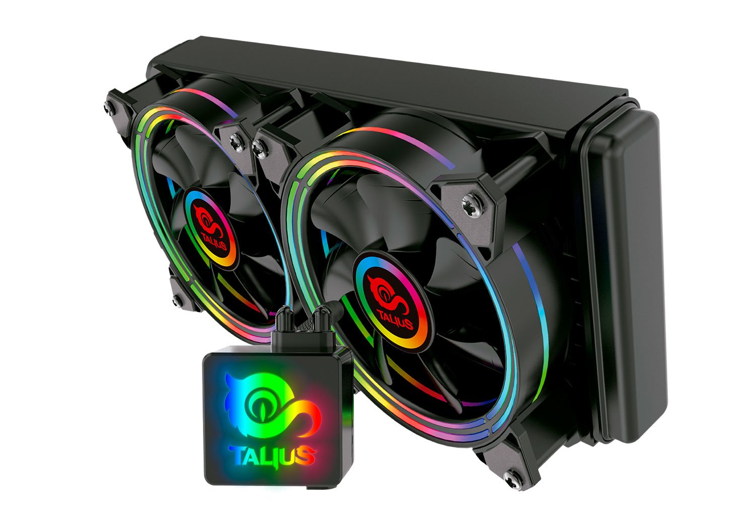 EAN 8436550234497 - TALIUS Skadi-240 RGB Procesador Set de refrigeración 12 cm Negro imagen 1